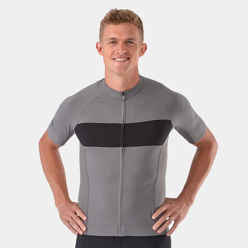 Trek Circuit Ltd Short Sleeve Jersey in Charcoal/Black